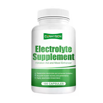 Capsules d' électrolyte améliorent l' hydratation