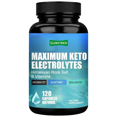 Capsules d' électrolytes pour améliorer la gestion de l' énergie Suppléments d' électrolytes de céto