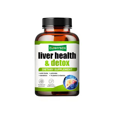 Santé du foie et désintoxication Capsules minceur Extrait de graines de chardon-Marie 60 capsules