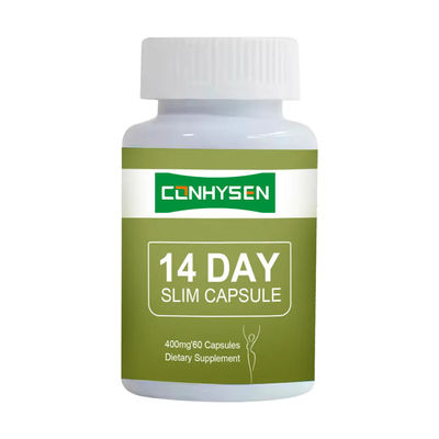 Marque privée 14 jours capsules de perte de poids Detox Ventre plat rapide avec Garcinia Cambogia pilules