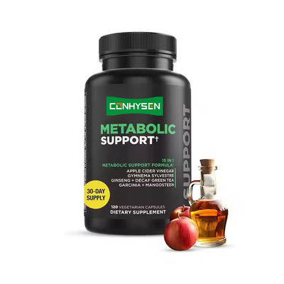 120 capsules de vinaigre de cidre de pomme Capsules favorisent le contrôle de l' appétit Pilules pour la combustion des graisses