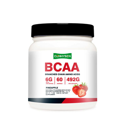 Poudre de BCAA pour le soutien des muscles rapides en salle de gym Poudre pré-entraînement pour adultes Femmes Hommes