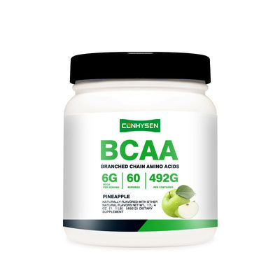 Poudre de BCAA pour la nutrition sportive et la santé, favorise la croissance musculaire et les boissons énergisantes
