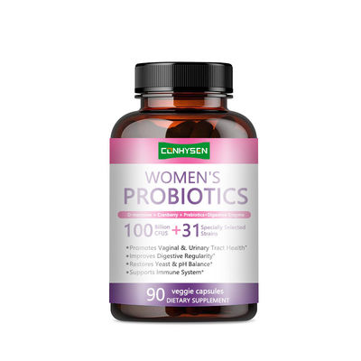 Capsules de probiotiques personnalisées en usine pour femmes favorisant la santé vaginale et urinaire