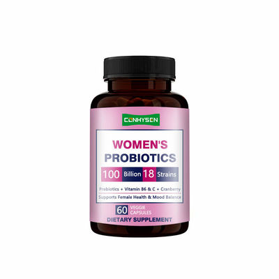 Fabricant de suppléments Renforcer le système immunitaire Probiotiques pour femmes Capsules avec extrait de canneberge