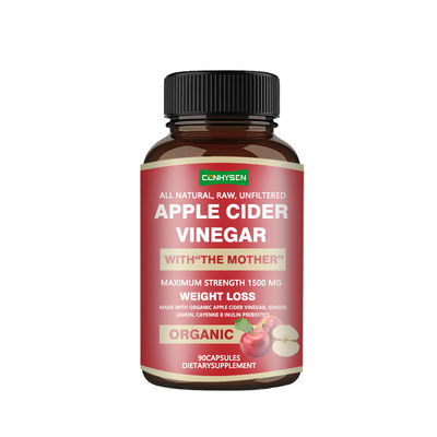 Capsules de vinaigre de cidre de pomme pour favoriser la perte de poids avec la mère, supplément minceur