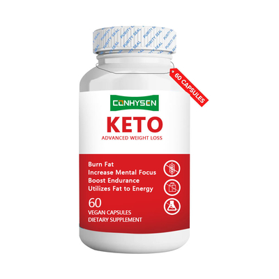 Fabricant de suppléments Capsules KETO Perte de poids avancée Augmentation de la concentration mentale Capsules végétaliennes