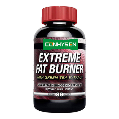 Extrême brûleur de graisse thermogénique avec extrait de thé vert Perte de poids ciblée Soutien au sommeil Amélioration de l' humeur