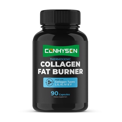 Gélules de peptides de collagène multi-collagène personnalisées, brûleur de graisse, compléments alimentaires, pilule coupe-faim pour adultes, pilules de collagène anti-âge