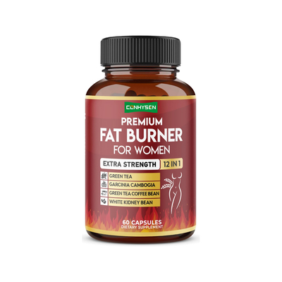 Extra-force brûleur de graisse 12 en 1 pour les femmes Capsules végétaliennes avec thé vertGarcinia Cambogia Blanc Renal Favaire de métabolisme de soutien de la digestion