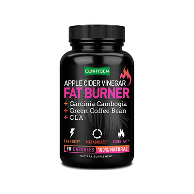 Brûleur de graisses au vinaigre de cidre de pomme avec Garcinia Cambogia, grains de café vert, contrôle de l'appétit, soutien du métabolisme, compatible Keto et Paléo