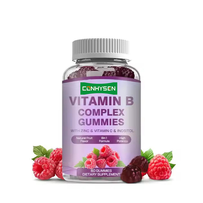 Vitamine B complexe gomme pour l' immunité Folat complément alimentaire Vitamine B12 bonbons