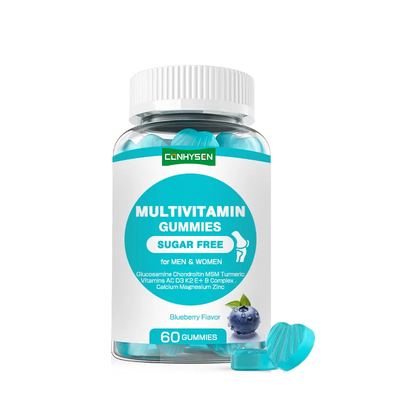 Complément alimentaire de calcium, vitamine D3 et K2 en gummies pour soutenir la santé des os et des articulations
