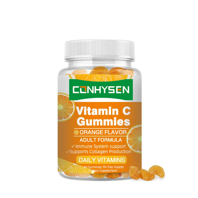 Améliorer l'immunité Augmentation de l'énergie du chewing-gum Halal Renforcer l'amélioration de la digestion Les vitamines C Les chewing-gums Bonbons