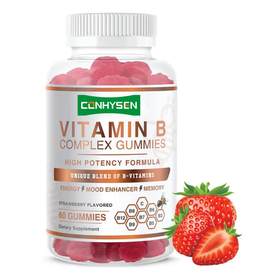 Supplément de vitamine à étiquette privée Vegan Sans sucre