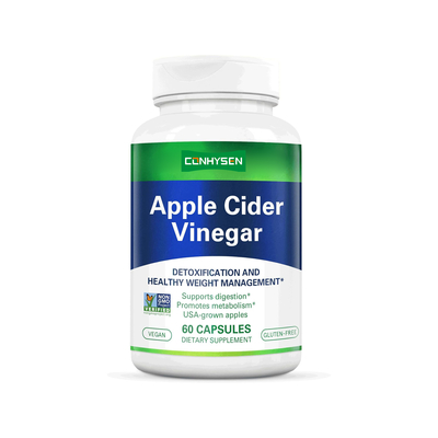 Capsules détox au vinaigre de cidre de pomme de qualité supérieure avec enzymes digestives : favorisent le métabolisme, la gestion du poids et la santé intestinale
