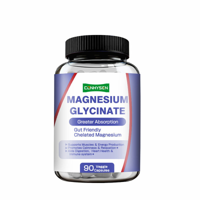 Capsules personnalisées de glycinate de magnésium : favorisent la digestion, la santé cardiaque et le système immunitaire