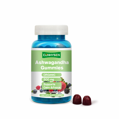 Les gommes d'ashwagandha 300 mg pour soulager le stress et se concentrer