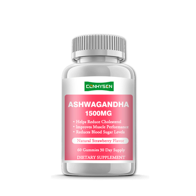 Gélifiés d'Ashwagandha pour la performance musculaire - Durée de conservation 18 mois