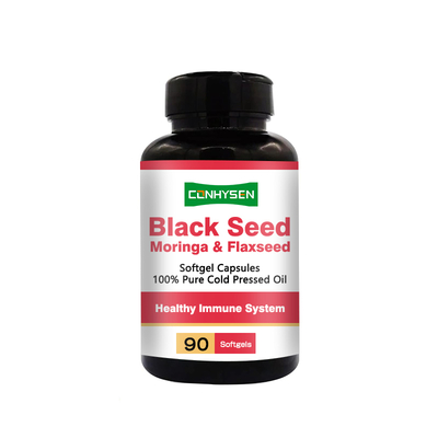 Gélules d'huile de nigelle 500mg pour le soutien immunitaire