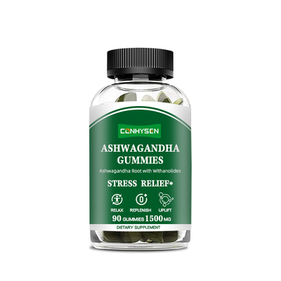 Ashwagandha gomme probiotique 60ct pour soulager le stress