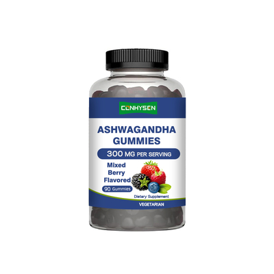 OEM/ODM Ashwagandha Gummies Soutien à la stabilité émotionnelle sans dépendance