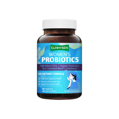 Gummies probiotiques personnalisées en usine, formule pure à base de plantes