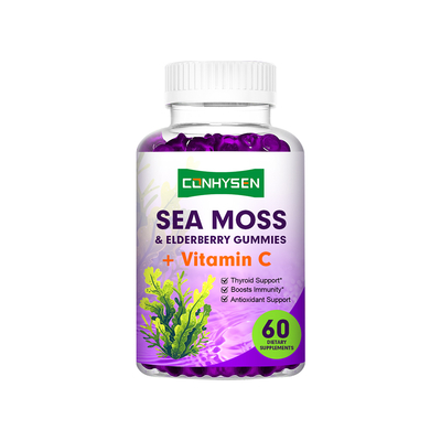 Des gommes de mousse de mer avec de la vitamine C améliorent l'apparence de la peau