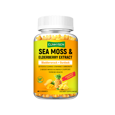 Fournisseur Fabricant de Gummies d'Extrait de Mousse Marine et de Sureau - Soutien du Système Immunitaire