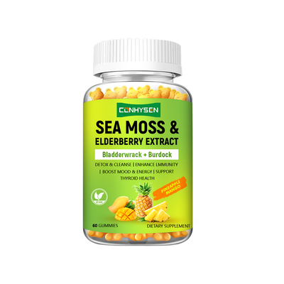 Les gommes de mousse de mer maintiennent la santé de la thyroïde fournisseur OEM/ODM avec Bladderwrack