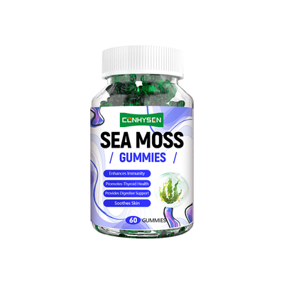 Fabrication personnalisée de gommes de mousse de mer pour le soutien antioxydant avec ACV