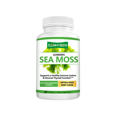 Fournisseur en gros de gummies personnalisés à base de mousse de mer irlandaise - Soutien à la purification et à la détoxification