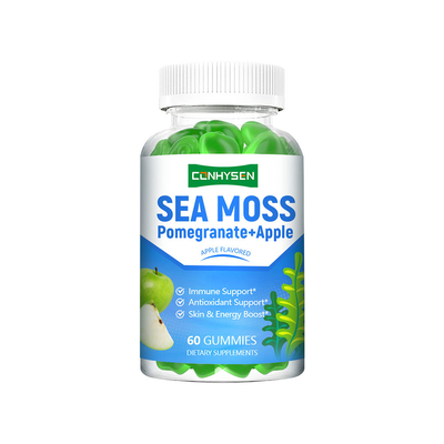 Fournisseur 10 en 1 Formule de mousse de mer gommes premium personnalisé boost peau lisse