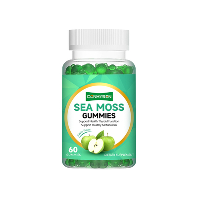 Des gommes de mousse de mer Étiquette personnalisée Aide à la perte de poids Fabrique de gommes de mousse de mer