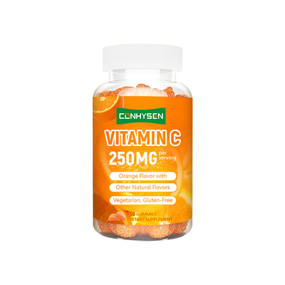 Vitamine C gomme à l' orange aromatisée personnalisée en usine Antioxydant puissant