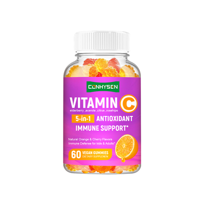 Enfants Adultes Vitamine C gomme personnalisée pour augmenter l' immunité et l' antioxydant
