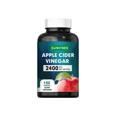 Capsules de Vinaigre de Cidre de Pomme en Gros Personnalisées pour Booster l'Énergie Naturelle Sans OGM