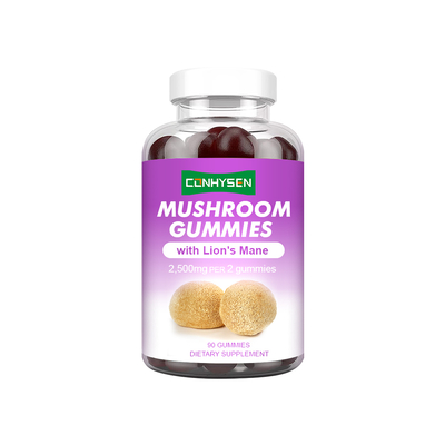 Des gommes de champignons 2500 mg pour stimuler le métabolisme
