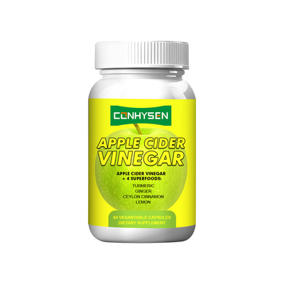 Capsules de vinaigre de cidre suppriment l' appétit personnalisation d'usine
