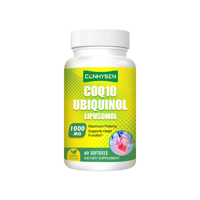 Les gélules douces de l'ubiquinol à base de COQ10 personnalisé stimulent la santé du cerveau immunitaire