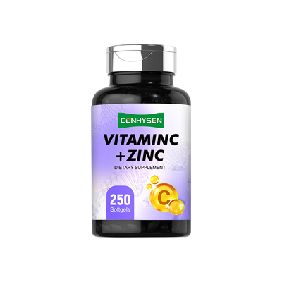 Fournisseur de gélules molles premium personnalisées pour améliorer l'élasticité de la peau, au zinc et à la vitamine C