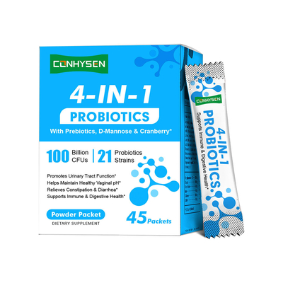 Fabrique 4 en 1 Probiotiques en poudre D-Mannose
