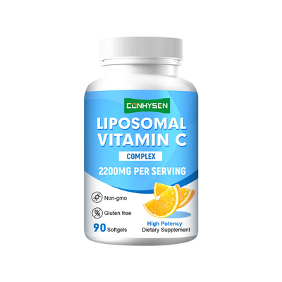 Softgels de complexe de vitamine C liposomale pour la santé de la peau - Fabrication sur mesure