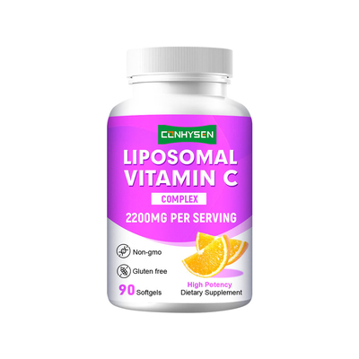 Supplier Factory Soutien de l'inflammation avec vitamine C liposomale 2200mg en gélules