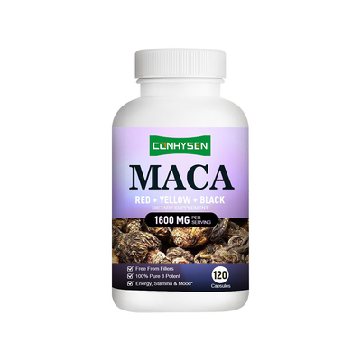 Supplier de capsules de maca biologiques à base d'hormones