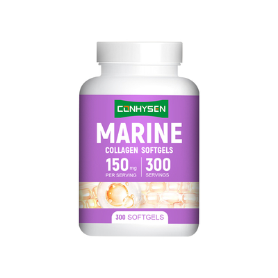 Softgels de collagène marin naturel - Étiquette personnalisée - Maintien de l'élasticité de la peau - Usine
