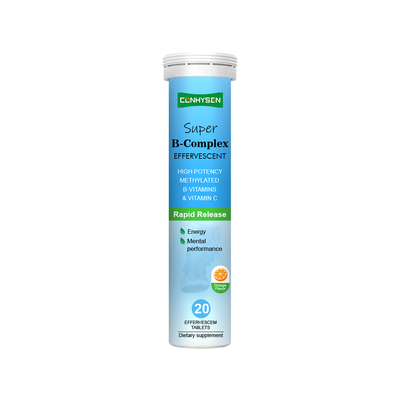 Comprimés effervescents de complexe B réduisent la fatigue et renforcent l'immunité - Approvisionnement usine