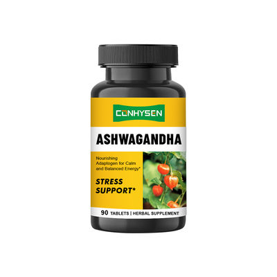 Complément d'Ashwagandha Soutien au stress Adaptogène Calme Énergie Vitalité Prix de gros