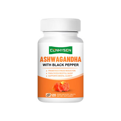 Ashwagandha avec poivre noir Réduction du stress Clarté mentale Prix en gros