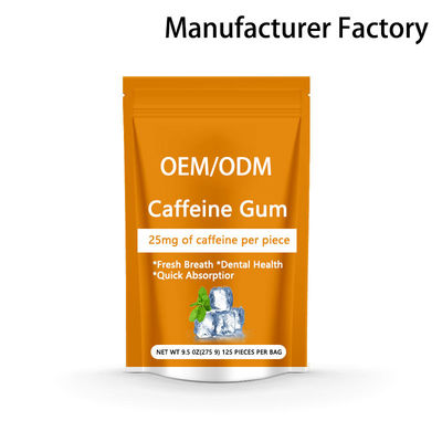 gomme à mâcher Focus santé du cerveau Mint L-théanine Focus et énergie